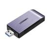 SD Micro SD CF MS Memory Card Reader USB Plug 30 Gray
