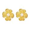 Direct supply geometric stainless steel earrings, women's trend high-end retro earrings, versatile plated 18K earrings