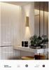 Minimalist Designer Wall Lamp for Living Room, Bedroom, Hotel Corridor, and Bedside: "Light & Shadow"