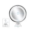 10X Magnifier Mirror Portable Hand Vanity Glass Suction Cup LED Light Makeup Mirror Illuminated Bathroom Cosmetic Mirror