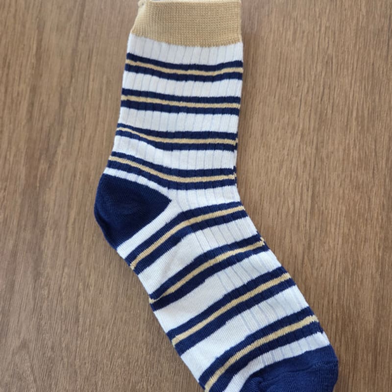 slowlolli Stripe flow socks_5 Colors