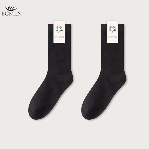 Damen Socken Herbst Winter Mittelrohr Baumwollsocken im Trend