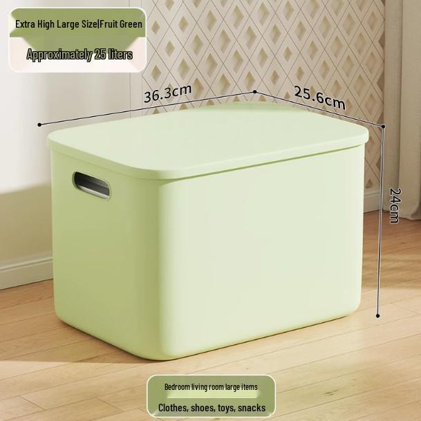 

Складаний пластиковий контейнер для зберігання для дому, вітальні, спальні, гуртожитку - Організатор для іграшок