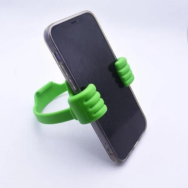Thumbs Up Phone Holder Lazy Mobile Phone Thumb Stand Portable Elastic Creative Universal Cell Phone IPad Stand Phones Bracket