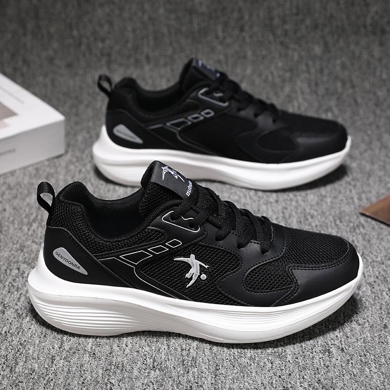 Girls' running shoes Girls' high school students' military training sneakers Women's junior high school students' lightweight shock-absorbing soft-so