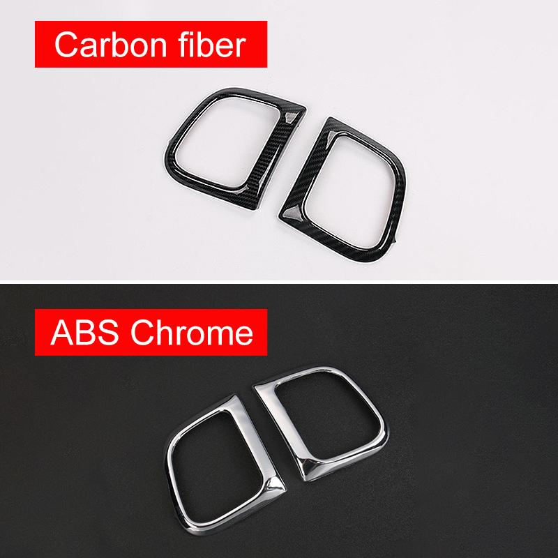 For Jeep Grand Cherokee WK2 2011-2013 2014 2015 2016 2017 2018   Car Air Condition Vent Cover Trim Outlet Frame Stickers