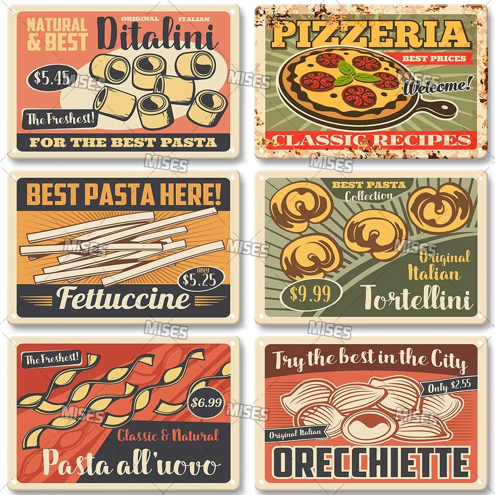 Food Metal Sign Kitchen Metal Poster Home Garage Man Cave Industrial Decor High-Quality Decorative Plate Metal Plaque