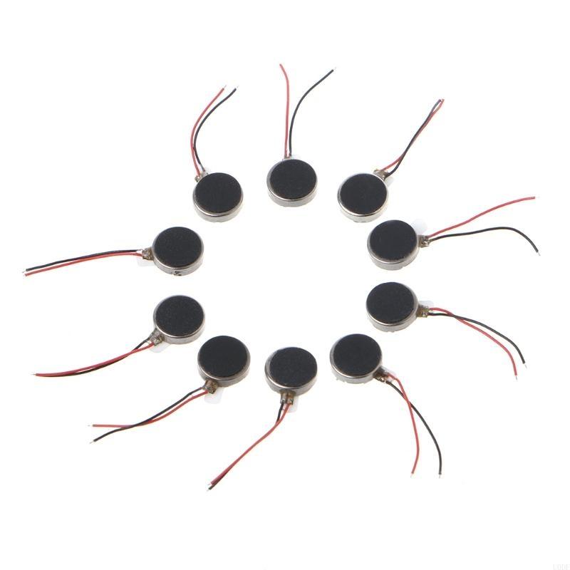 3V 70mA Flat Coin Micro Vibrating Motor for Tablet Pager Mobile Cell Phone