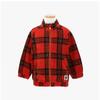 Mini Rodini 2471013742  Check Aop Fleece Jacket  Check Aop Fleece Kids Jacket