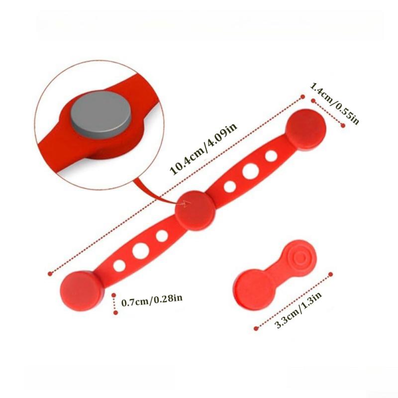 Air Fryer Magnets For Parchment Paper Silicone Magnet Buckle Air Fryer Accessories Liner Holder Replacement Parts Prevent Paper