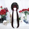 Harajuku Lolita Wig, Jellyfish Wig, Heat-Resistant, Women's, Full Wig, Long, Gradient, Lolita Wig (Black, White Red)
