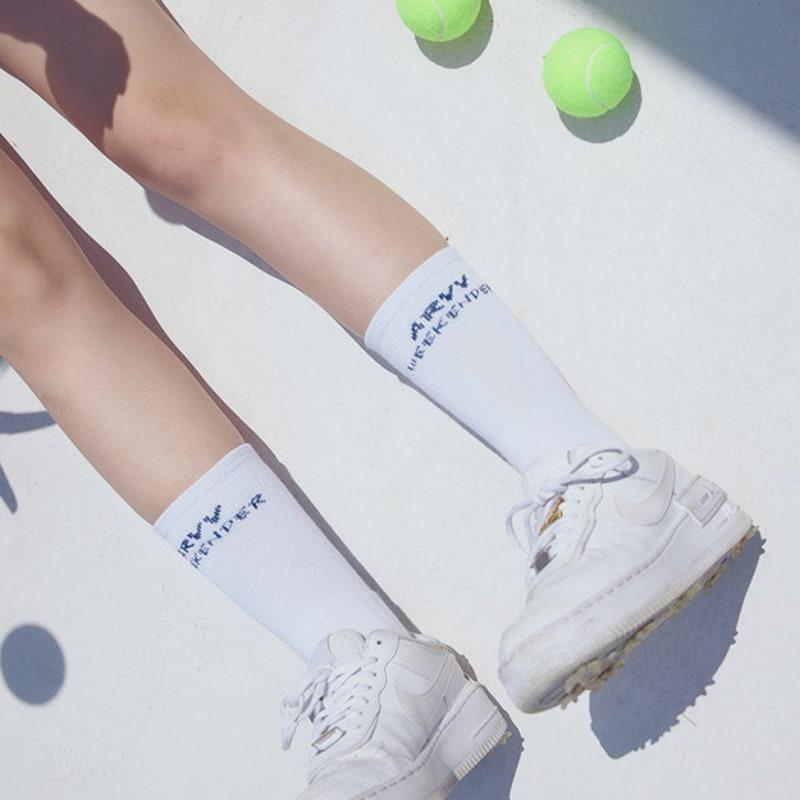 Arvv Sporty Socks [blue Stripe]