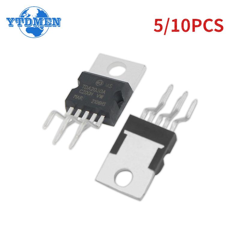 5pcs TDA2030A TDA2030 Linear Amplifiers TO-220 Electronic Component IC Chip Hi-Fi AUDIO AMPLIFIER Kit