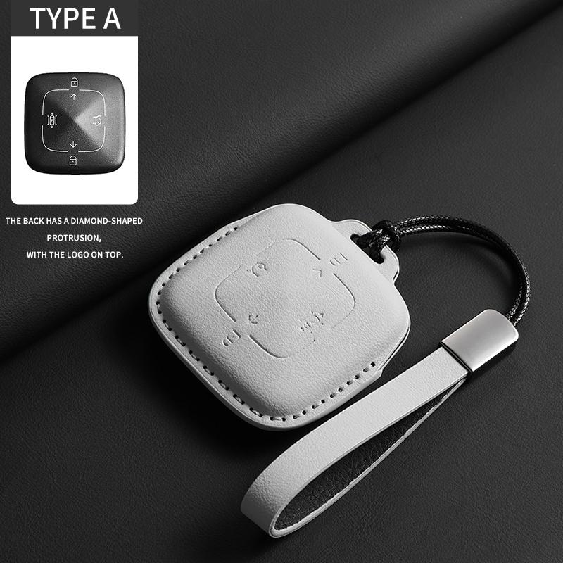 Original Color Car Key Case Cover For ZEEKR X 001 007 009 7X 007GT MIX Anti-Scratch Auto Keychain Protector Shell Accessories
