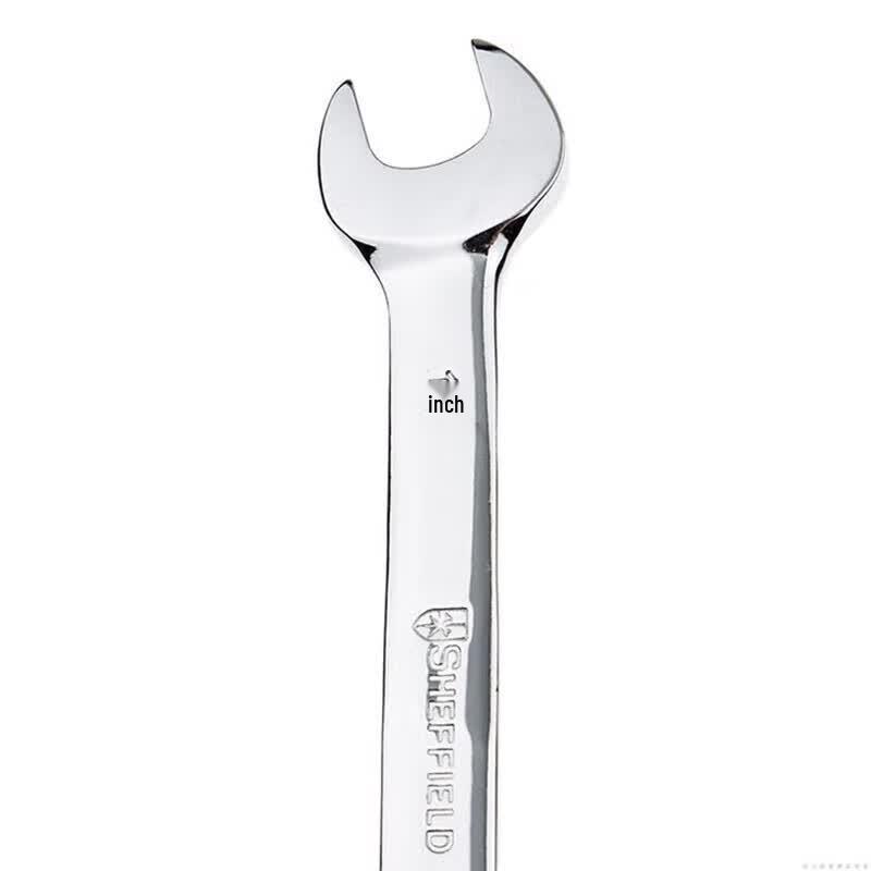 Sheffield Metric Polished Double Open-End Wrench