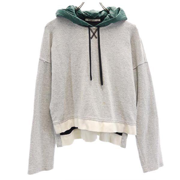 Alexander Wang sweat Parker XS Gray x green Women Used