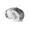 Mini 10-30X Pocket Loupe Metal 10x20x 30x Jewelry Magnifying Glass Antique Jade Coin Identification Folding Reading Magnifier