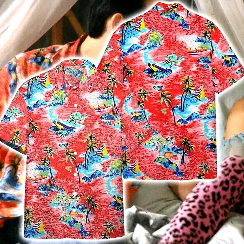 True Romance Hawaiian Shirt, Christian Slater Costume Cosplay, Tarantino Movie 9 Unisex T-Shirt S