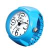 Ring Watch Business Fashion Waterproof Flip-up Cover Numeric Dial Sport Quartz Ring Watch Stainless Steel