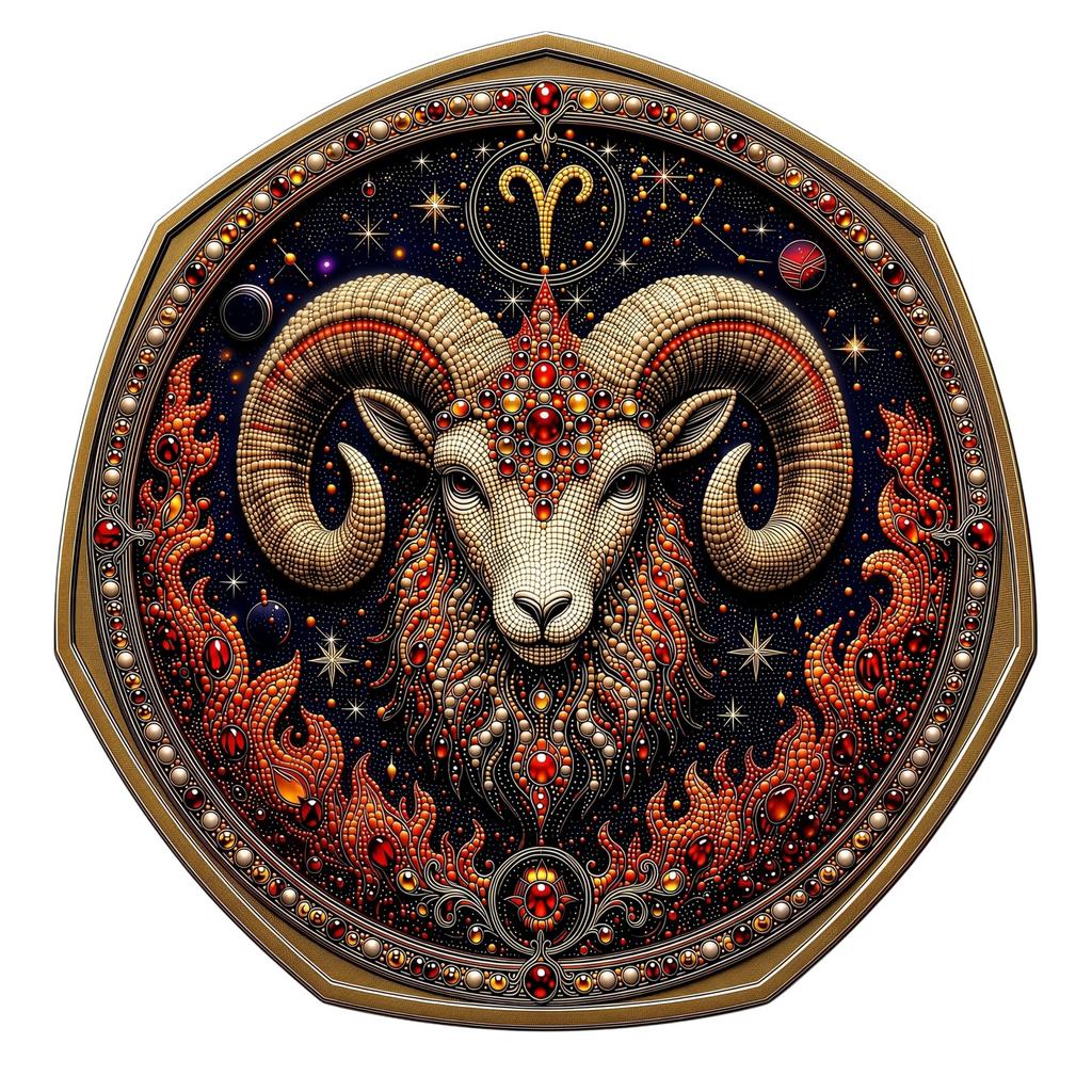 zodiacal Seven-Sided Commemorative Coin