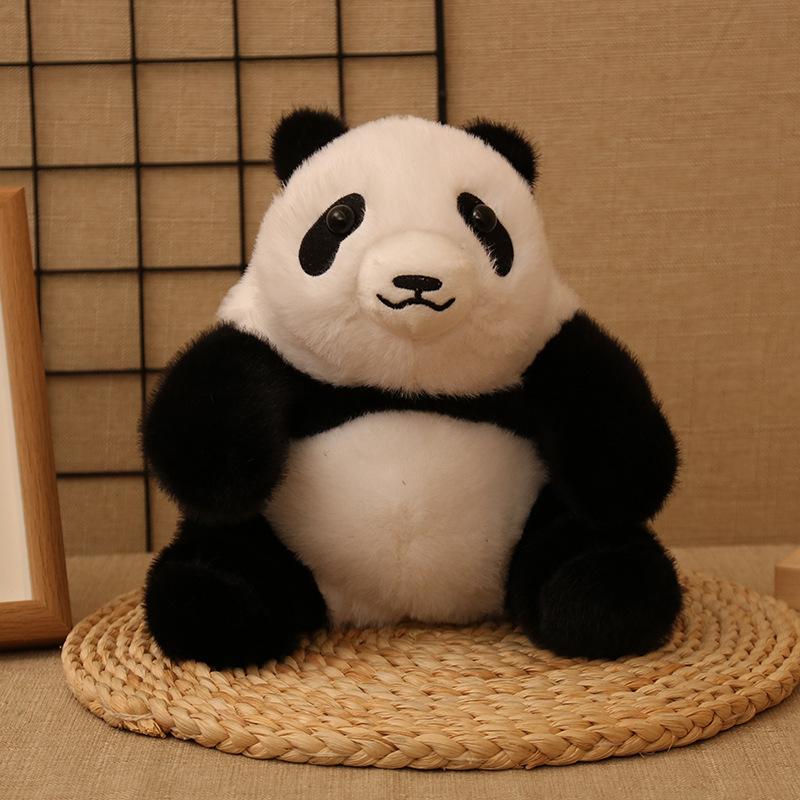Cute Panda Doll Plush Toys Seven-celled Dolls Grab Machine Doll Giant Panda Mascot Tourist Attractions Commemoration