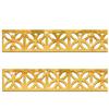 30pcs 5x5CM Waist Line Mirror Wall Sticker DIY Self Adhesive Wall Edge Strip Decal for Living Room TV Background Home Decor