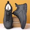 Mode Herrenstiefel Winter Plüsch Dicke Sohle Schnürschuhe Arbeitskleidung Schuhe Herren Trendige Kältefest Warme Baumwolle Kurze Stiefel Botas Para Hombre