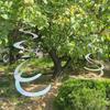Nastro Riflettente a Spirale Anti Uccelli Nastro Repellente Acustico per Uccelli Repellente per Volpi Piccioni Nastri a Nastro per Controllo Parassiti
