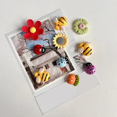 10 Pezzi Magneti da Frigo Animali Cartoni Animati Fiori Ufficio Cucina Casa Armadietto Frigo Magnetici