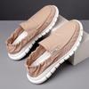 Spring and summer new canvas shoes men's lazy shoes light and comfortable men's single shoes comfortable and breathable shoes