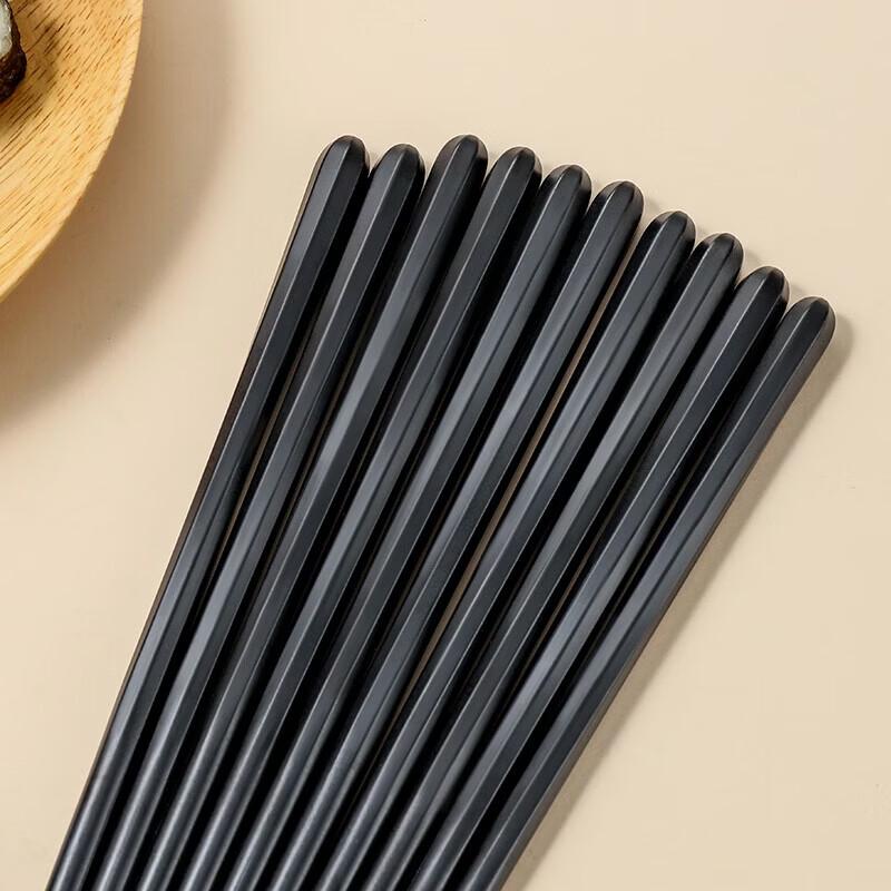 Zhang Xiaoquan Bullet Head Spiral Alloy Chopsticks (5-Pair Set)