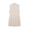 European and American Style, New Women's Clothing, Foreign Style, Classic Style, Rope Buckle Linen Mini Dress