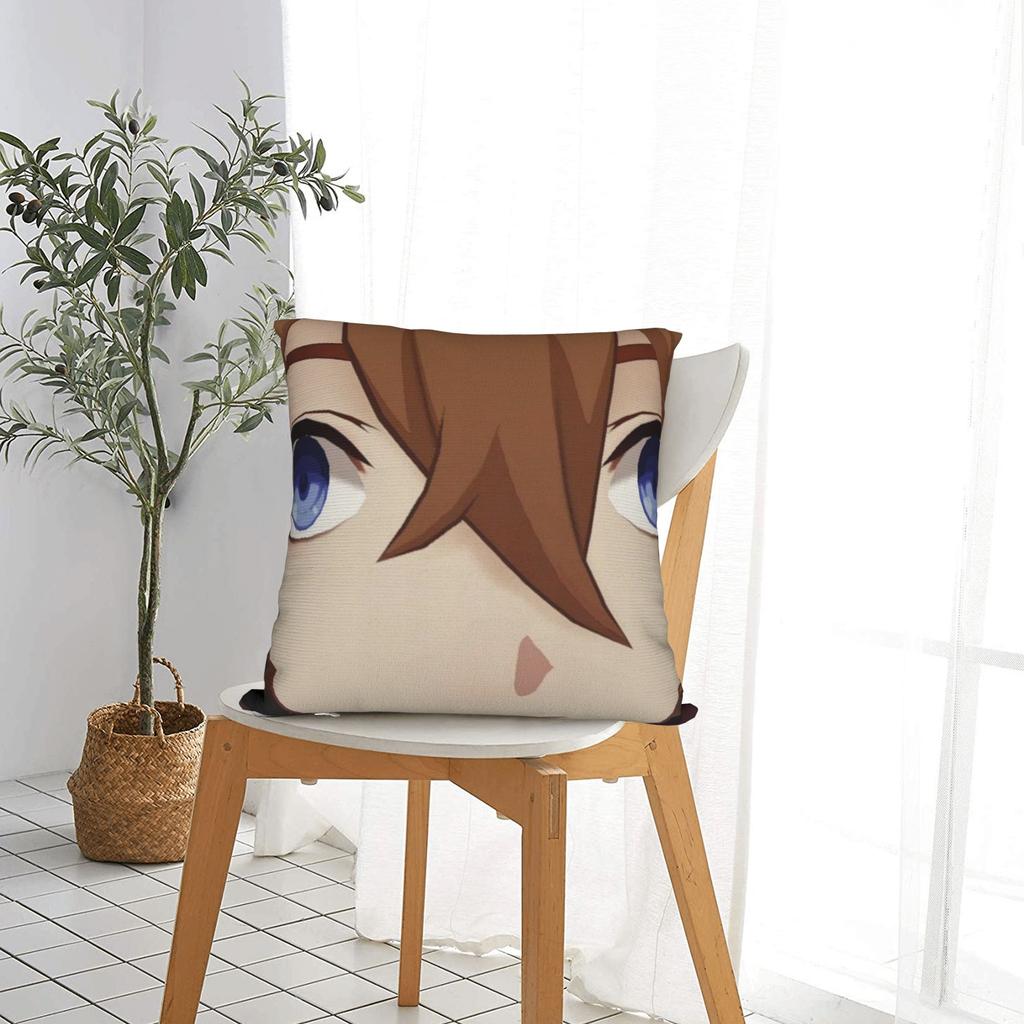 Childe Genshin Impact Pillowcase Printed Cushion Cover Decoration Game Throw Pillow Case Cover Home Square