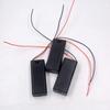 (Pack of 3 2 AAA Battery Holder with Switch, 2 X 1.5V AAA Battery Holder Case with Wire Leads and ON/Off Switch and Cover