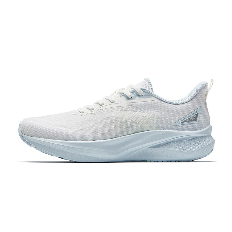 Anta Lingfeng 2 Spring Summer Simple Rebound Wear-Resistant Lightweight Breathable Non-Slip Running Shoes Kids sneaker White Blue 922625512-7 35.5