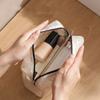 Lace Mesh Printed Makeup Bag Large Capacity Portable Multifunctional Toiletry Bag Cute Travel Storage Bag Cosmetic Accessories