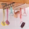 Coffee Cup Holder Hanger Hook Rust-Resistant Strong Load-bearing Easy To Install Under-Cabinet Mug Holder Rack