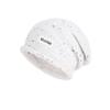 Curled head hat women's autumn and winter outdoor warm ear protection knitted wool hat showing face small versatile pile hat