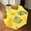 1pc Pineapple Fruit Automatic Open/Close Umbrella Compact Folding Umbrella with 8-Rib Shaft for Women/Men, Elegant Birthday1139S
