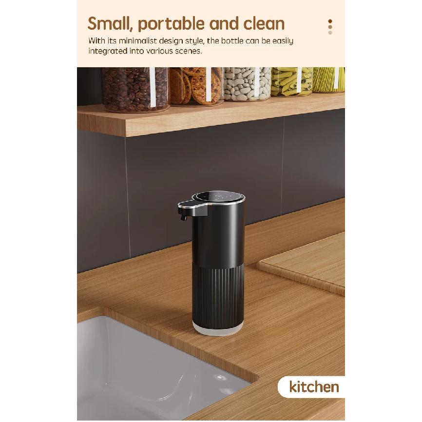 360ML Wall-Mounted Automatic Induction Smart Sense Soap Dispenser IPX5 Waterproof Touchless Hand Sanitizer Pump Washing Machine