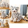 Adorável Tigre de Pelúcia Cartoon Fofo e Realista Perfeito Para Crianças e Colecionadores