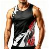 Outdoor Volleyball Sports Men's Tank Tops Fashion Comfortable Loose Vest Casual O-neck Sleeveless Shirt Man Summer Fitness Tees