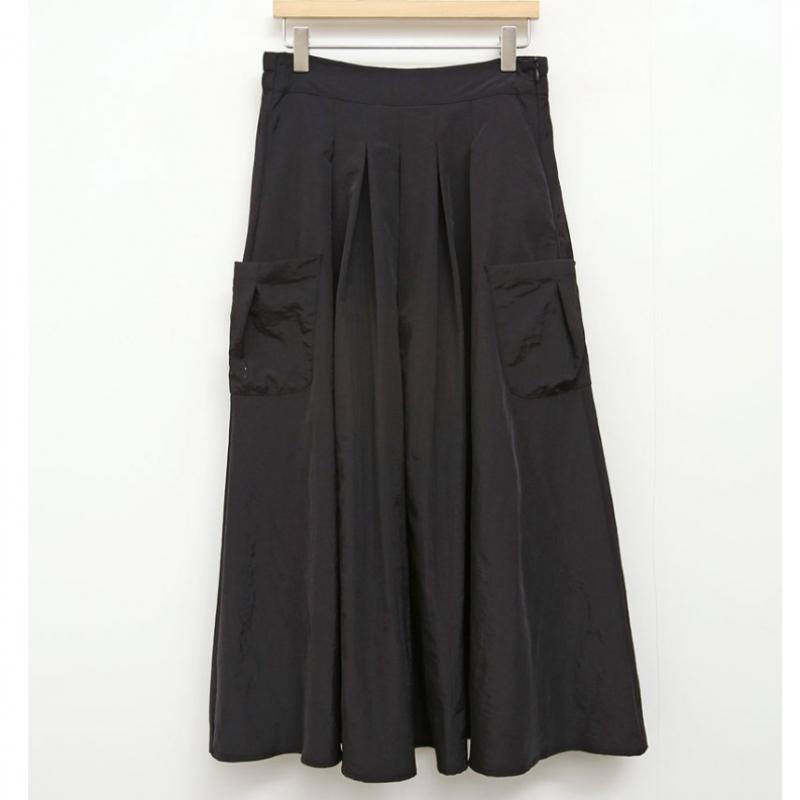 Shop   Women A Line Long Skirt With bAck bAnding And Side Big Pocket   Dgb Wsk  