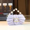 European and American Fashion Rivet Pearl Wing Bag Trendy Handbag Acrylic Chain Bag Crossbody Bag Butterfly Dragonfly Bag