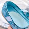 2025 Autumn Girls' Round Toe Rhinestone Princess Dance Shoes with Soft Sole