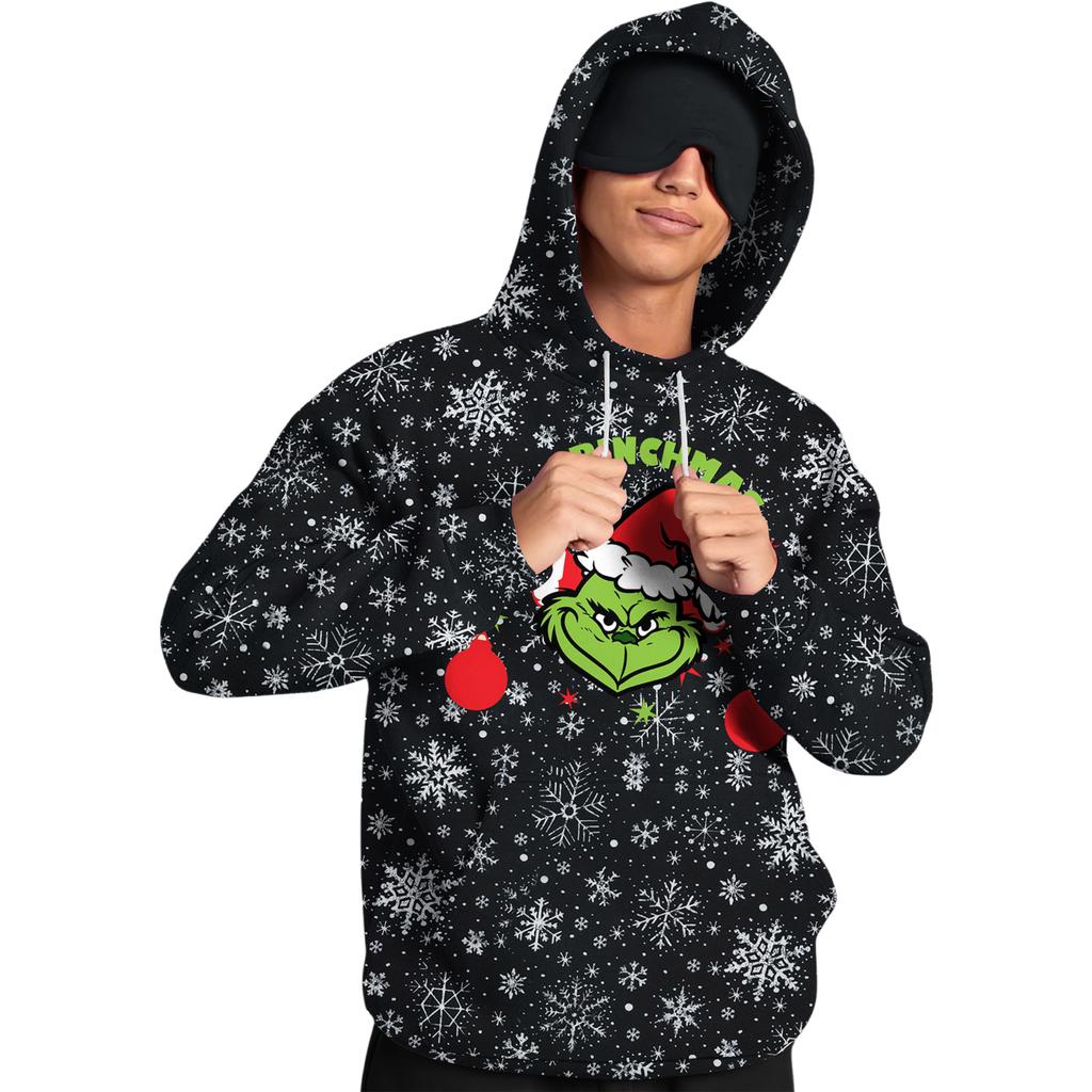 Men's Fleece Hoodie Casual Long Sleeve Sweatshirt