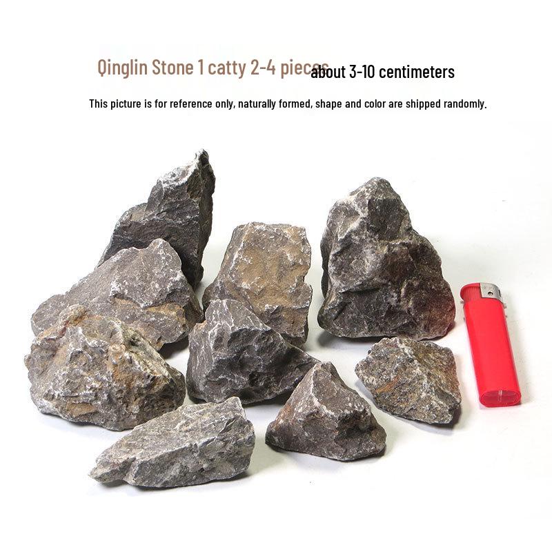 Azure Dragon Aquarium and Bonsai Landscaping Stone Set