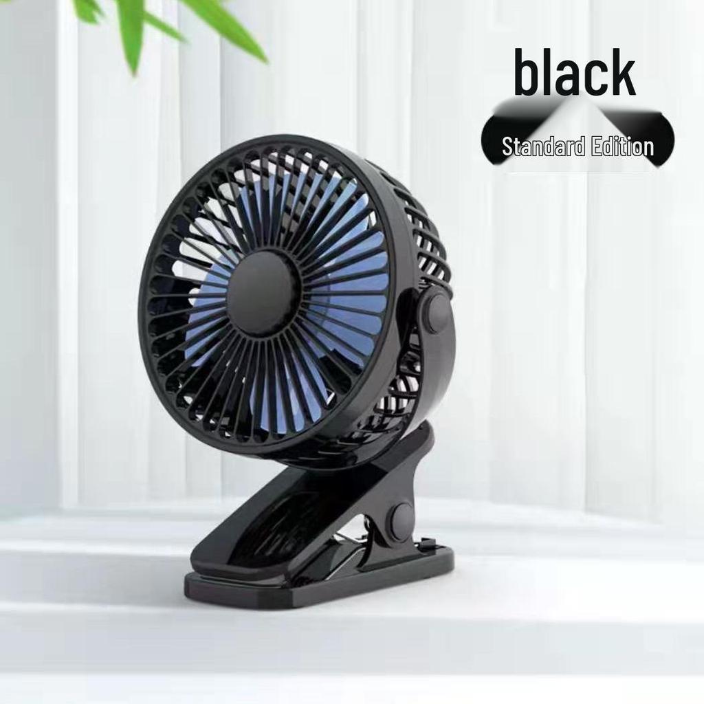 Mini Portable Ultra-Quiet USB Clip Fan: High Wind Power, Desktop-Friendly Electric Model