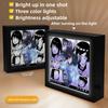 Anime Cartoon Photo Frame Anime Lamp LED Light Box Namikaze Minato Gaara Figure Room Decoration Three Color Lamp Anime Toy Gifts