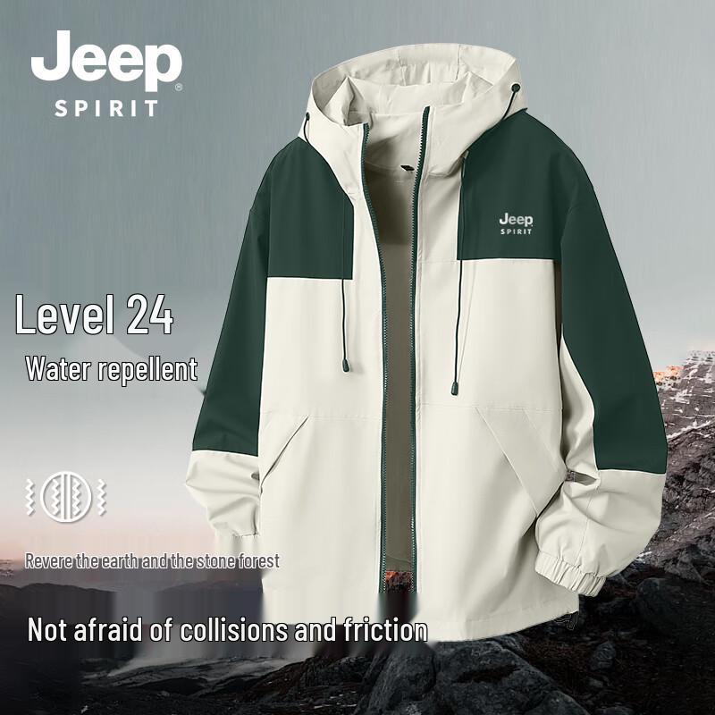 

JEEP SPIRIT Men s Outdoor Sport 3-Proof Jacket 3XL